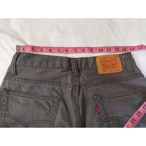 Levi's 511 TM 18 Reg 29x29 Gray Men's - Picture 7 of 8